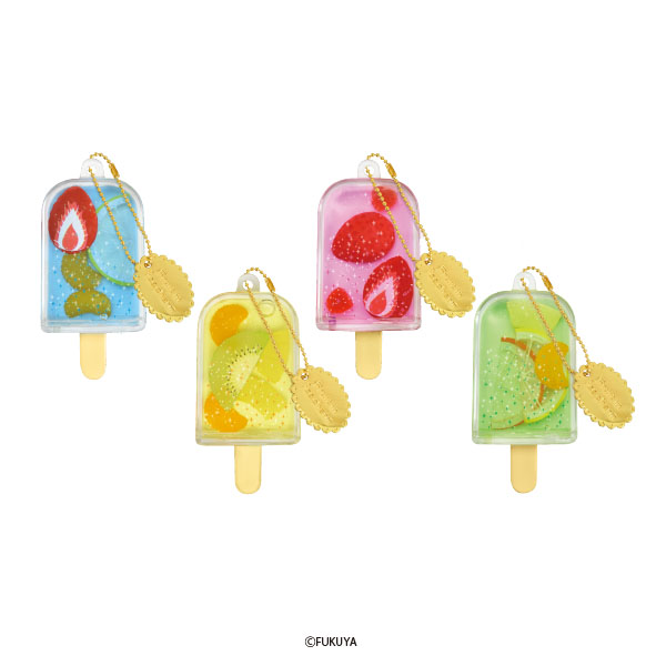 Fruits in ice charm