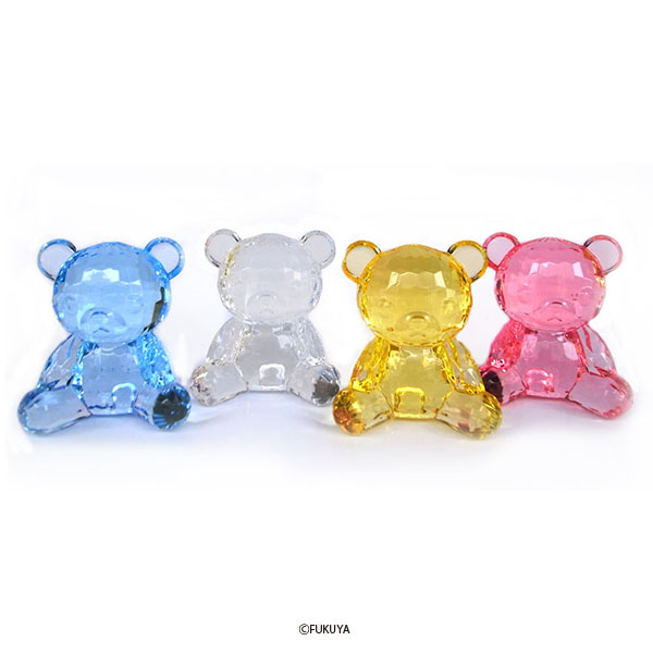 ACRYLIC DIAMOND CUT BEAR BIG