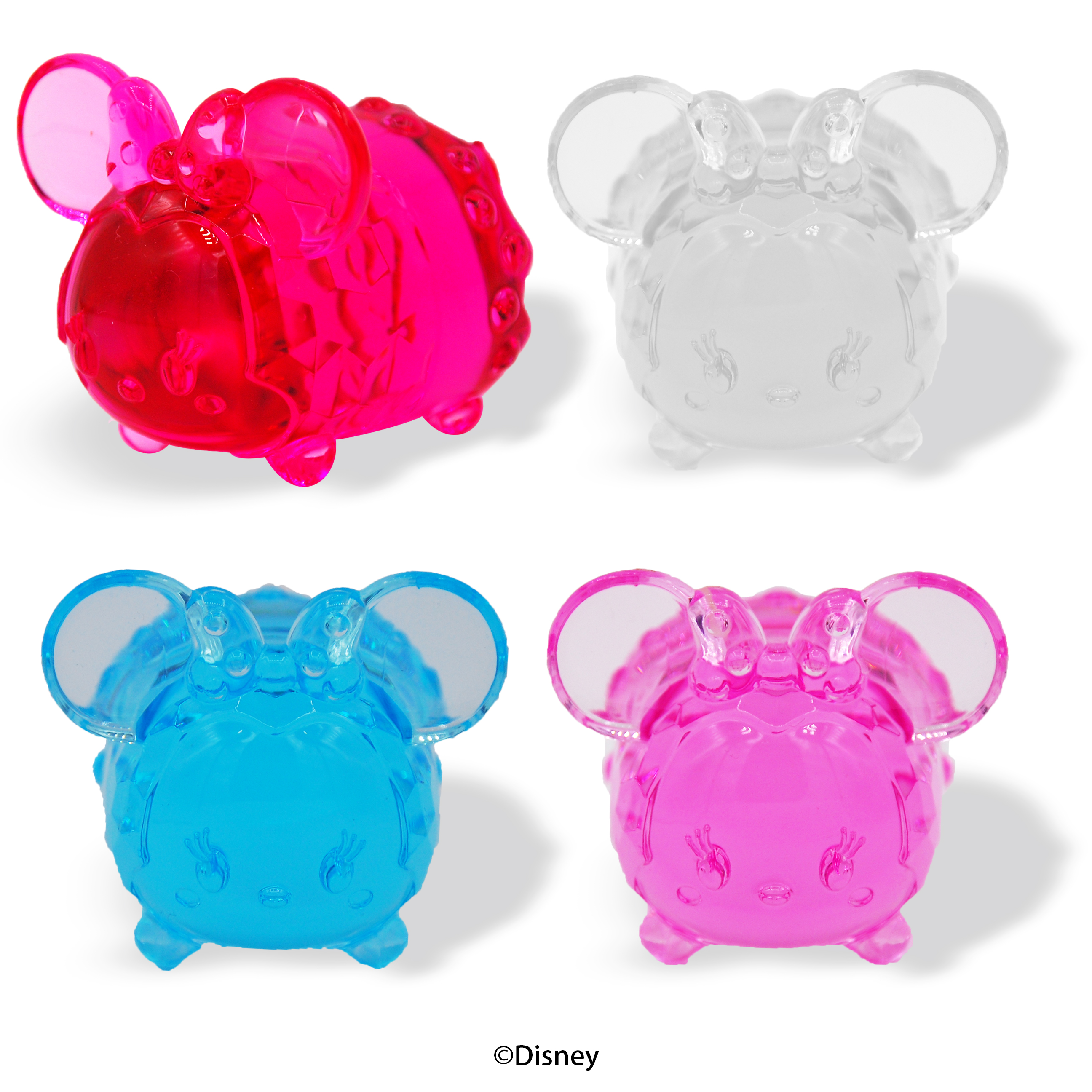Acrylic Diamond Cut Minnie BIG Tsum Tsum 