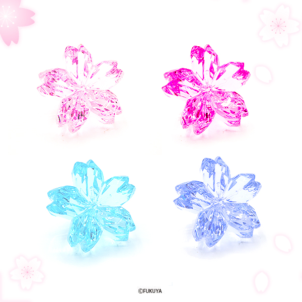 ACRYLIC DIAMOND CUT SAKURA BIG