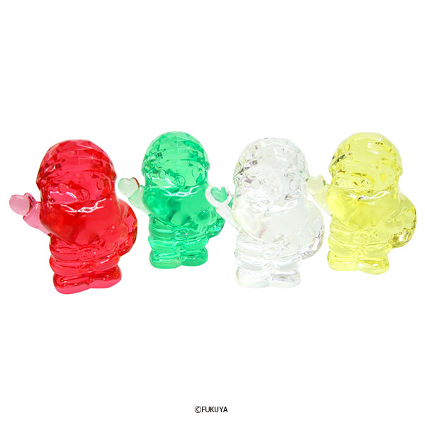 ACRYLIC DIAMOND CUT SANTA BIG  (without painting)