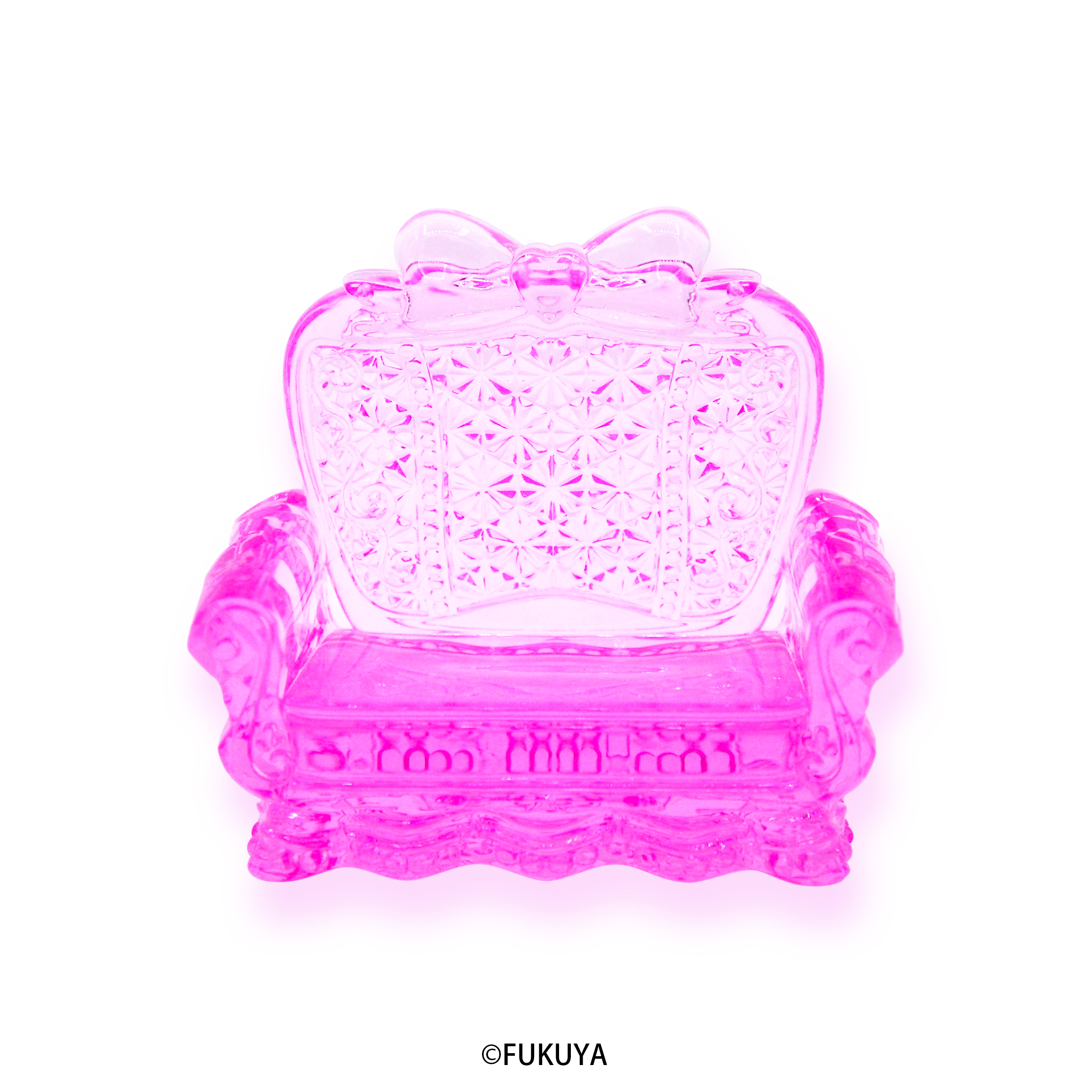 ACRYLIC DIAMOND CUT PRINCESS CHAIR MEGABIG
