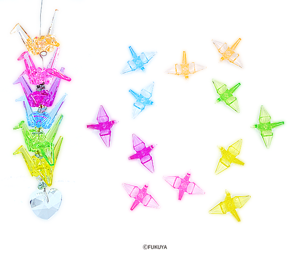 ACRYLIC DIAMOND CUT ORITSURU SMALL