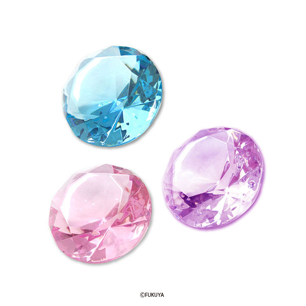 ACRYLIC DIAMOND CUT DIAMOND MEGA BIG　