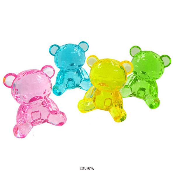 ACRYLIC DIAMOND CUT BEAR MEGA BIG