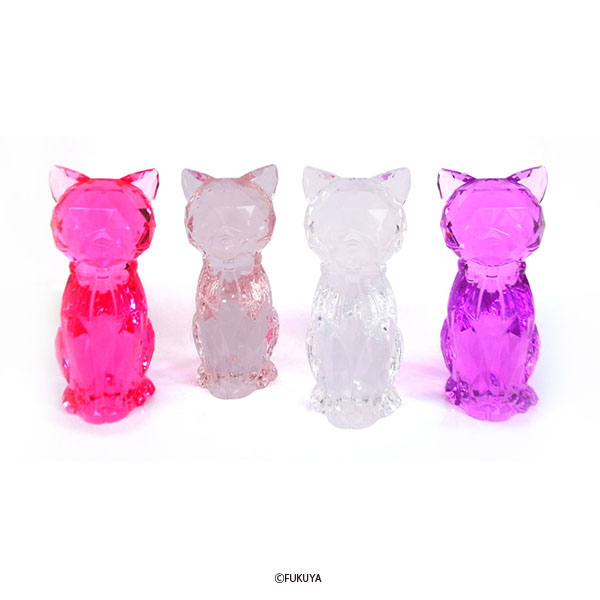 ACRYLIC DIAMOND CUT CAT BIG