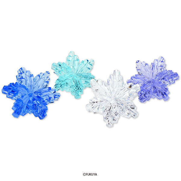 ACRYLIC DIAMOND CUT SNOW MEGA BIG